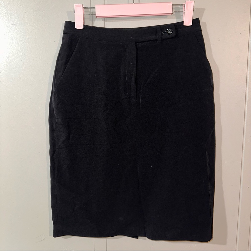 Ann Taylor Nylon Black Women's Skirt